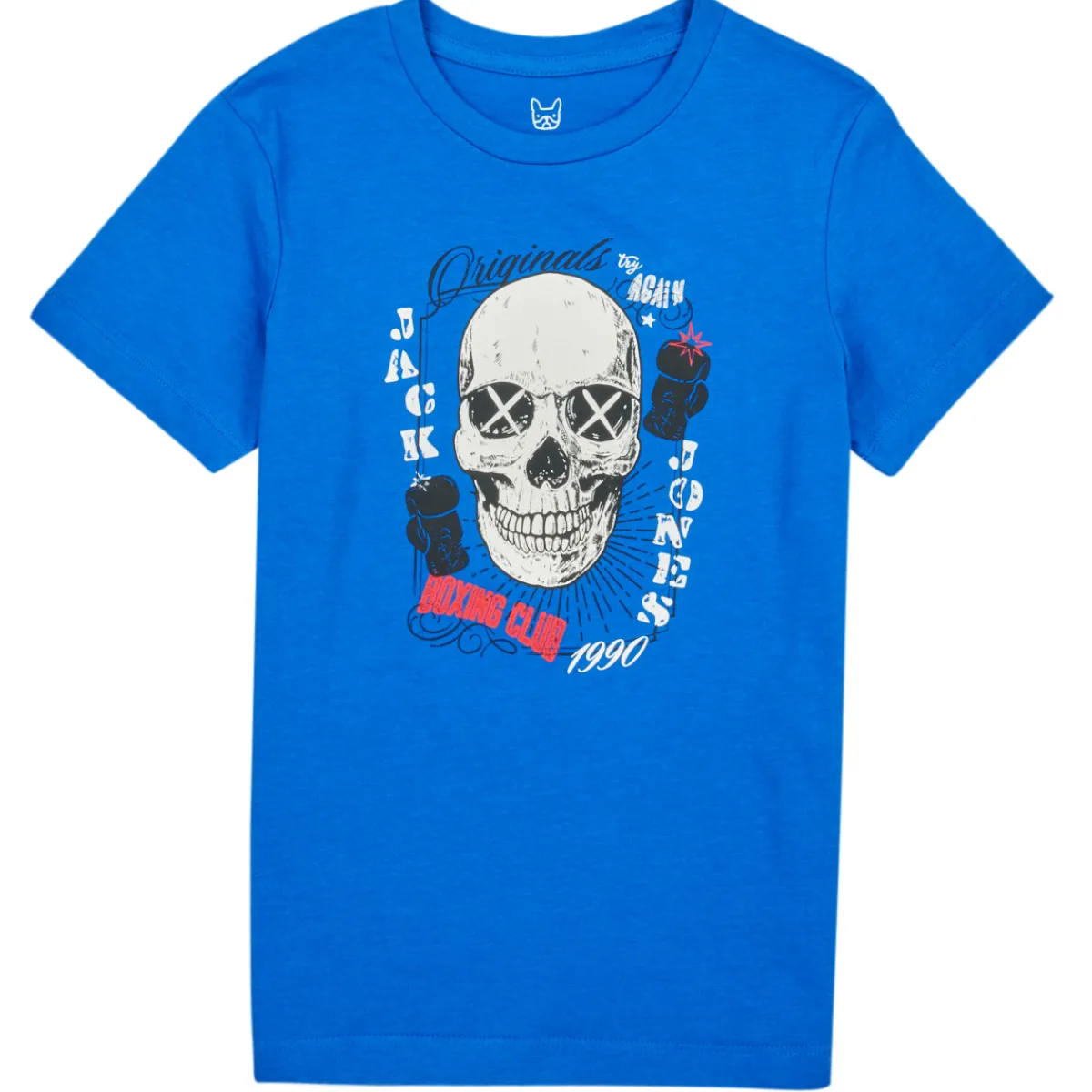 T-shirts & Polos^Jack & Jones - JORROXBURY TEE SS CREW NECK Bleu