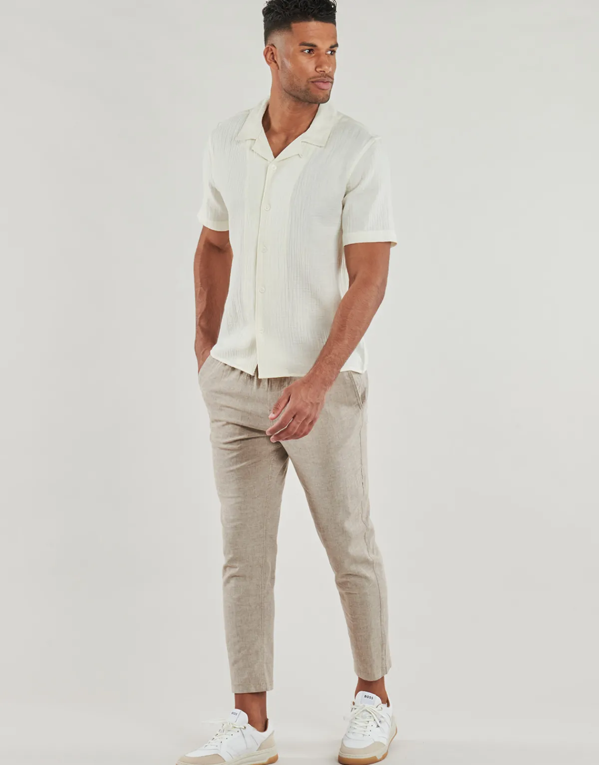 Pantalons^Jack & Jones - JPSTACE Beige