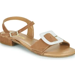 Sandales Et Nu-pieds^JB Martin - AIMANTE CHEVREVELOURSCAMEL