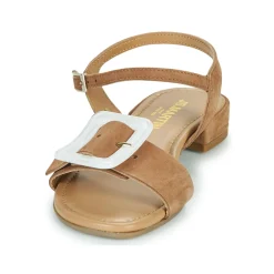 Sandales Et Nu-pieds^JB Martin - AIMANTE CHEVREVELOURSCAMEL