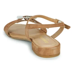 Sandales Et Nu-pieds^JB Martin - AIMANTE CHEVREVELOURSCAMEL