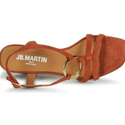 Sandales Et Nu-pieds^JB Martin - ECUME CHEVREVELOURSFAUVE