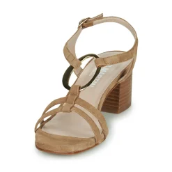Sandales Et Nu-pieds^JB Martin - ECUME CHEVREVELOURSCAMEL