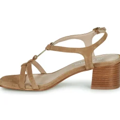 Sandales Et Nu-pieds^JB Martin - ECUME CHEVREVELOURSCAMEL