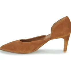 Escarpins^JB Martin - ENVIE Chèvrevelourscamel