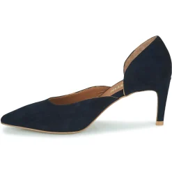 Escarpins^JB Martin - ENVIE CHEVREVELOURSMARINE