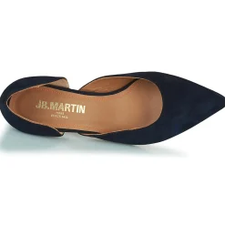Escarpins^JB Martin - ENVIE CHEVREVELOURSMARINE