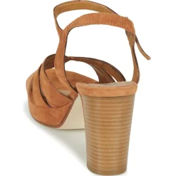 Sandales Et Nu-pieds^JB Martin - MINA CROUTEVELOURSCAMEL