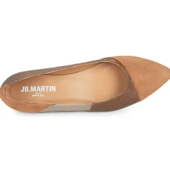 Ballerines / Babies^JB Martin - TENDRE CHEVREVELOURSCAMEL