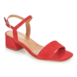 Sandales Et Nu-pieds^JB Martin - 1VALSER CHEVREVELOURSROUGE