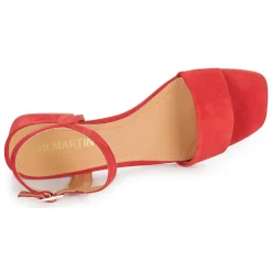 Sandales Et Nu-pieds^JB Martin - 1VALSER CHEVREVELOURSROUGE