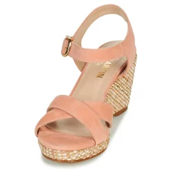 Sandales Et Nu-pieds^JB Martin - VANITY CHEVREVELOURSNUDE