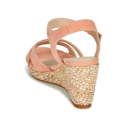 Sandales Et Nu-pieds^JB Martin - VANITY CHEVREVELOURSNUDE