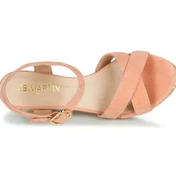 Sandales Et Nu-pieds^JB Martin - VANITY CHEVREVELOURSNUDE