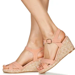 Sandales Et Nu-pieds^JB Martin - VANITY CHEVREVELOURSNUDE