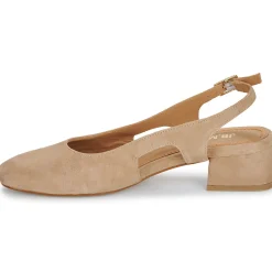 Escarpins^JB Martin - VICOLA CHEVREVELOURSBEIGE