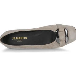 Ballerines / Babies^JB Martin - VRAIE CHEVREVELOURSTAUPE
