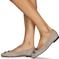 Ballerines / Babies^JB Martin - VRAIE CHEVREVELOURSTAUPE