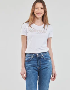 T-shirts & Polos^Kaporal - JALL ESSENTIEL Blanc