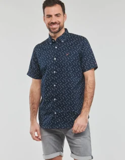 Chemises^Kaporal - METZ ESSENTIEL Marine
