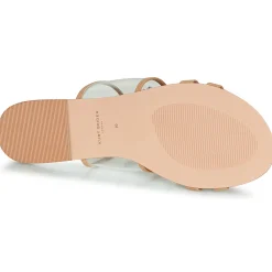 Mules / Sabots^KG by Kurt Geiger - PIA VINYL SANDAL Camel
