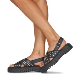 Sandales Et Nu-pieds^Kickers - KICK FACT Noir