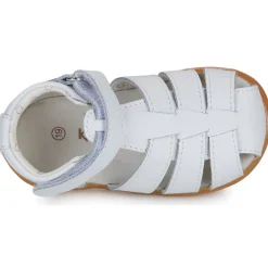 Sandales Et Nu-pieds^Kickers - KICK FLO Blanc