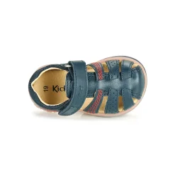 Sandales Et Nu-pieds^Kickers - PLATIBACK Marine