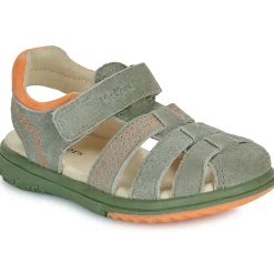 Sandales Et Nu-pieds^Kickers - PLATINIUM Kaki