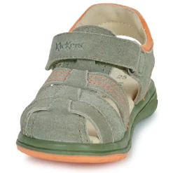 Sandales Et Nu-pieds^Kickers - PLATINIUM Kaki