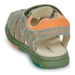 Sandales Et Nu-pieds^Kickers - PLATINIUM Kaki