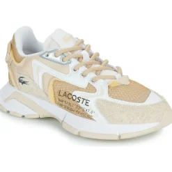Baskets Mode^Lacoste - L003 Beige