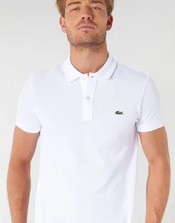 T-shirts & Polos^Lacoste - PH4012 SLIM Blanc