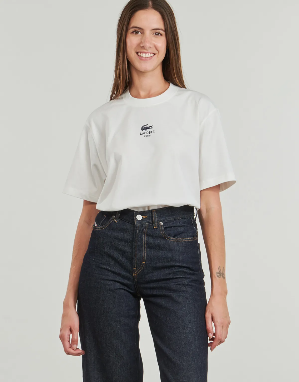 T-shirts & Polos^Lacoste - TH2739 Blanc