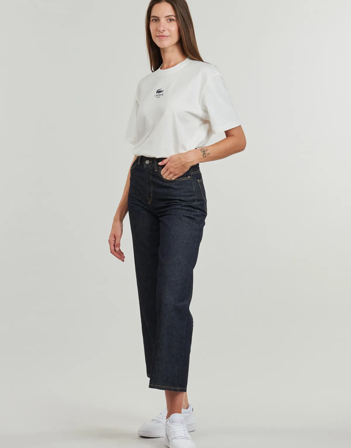 T-shirts & Polos^Lacoste - TH2739 Blanc