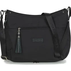 Besaces / Sacs Bandoulière^LANCASTER - BASIC POMPON 38 Noir