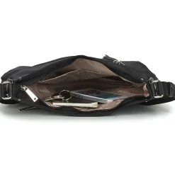 Besaces / Sacs Bandoulière^LANCASTER - BASIC POMPON 38 Noir