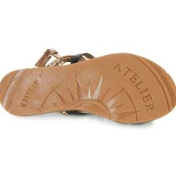 Sandales Et Nu-pieds^L'Atelier Tropézien - SH306 Noir