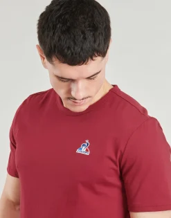T-shirts & Polos^Le Coq Sportif - ESS TEE SS N°1 M Rouge