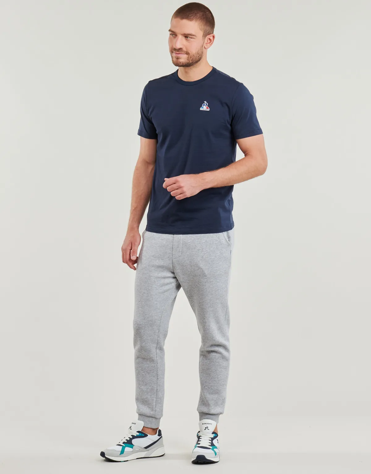 T-shirts & Polos^Le Coq Sportif - ESS Tee SS N°1 M Marine
