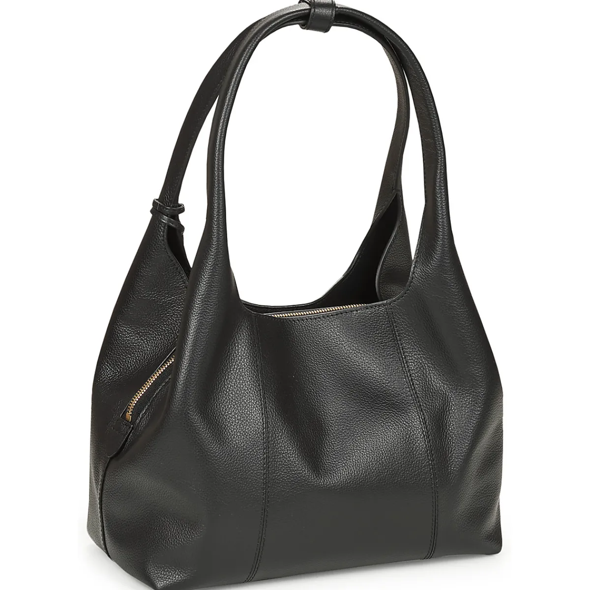 Sacs À Main^Le Tanneur - JULIETTE MEDIUM SHOULDER Noir