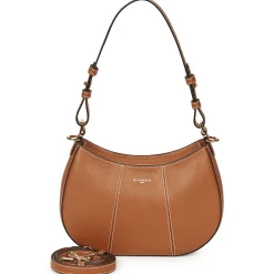Sacs À Main^Le Tanneur - JULIETTE SMALL HALF MOON Camel