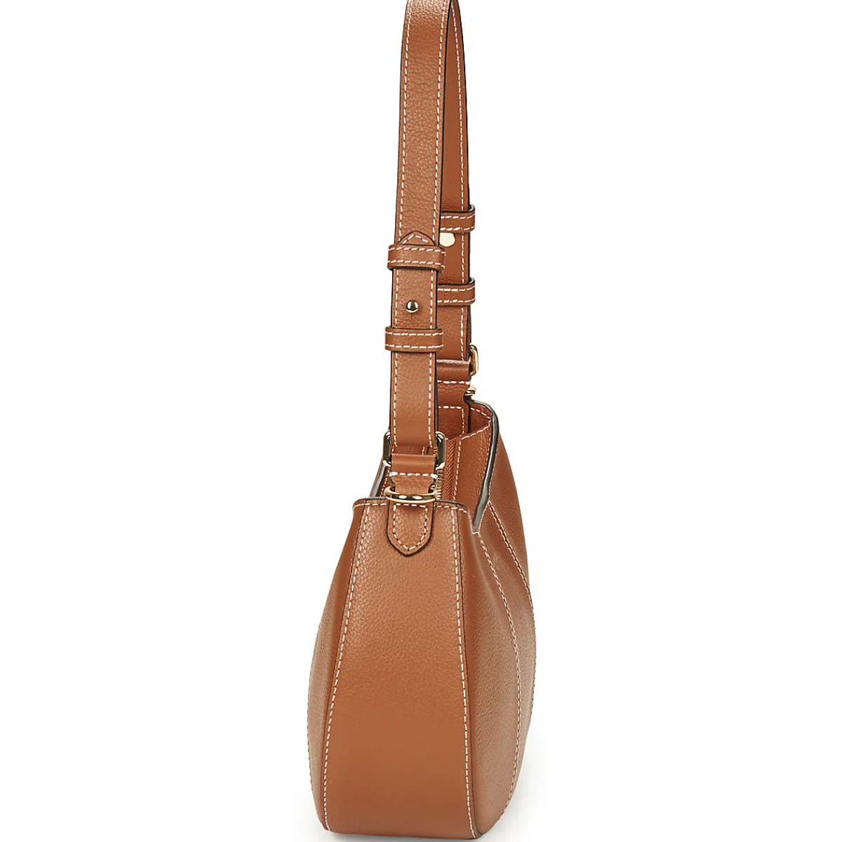 Sacs À Main^Le Tanneur - JULIETTE SMALL HALF MOON Camel