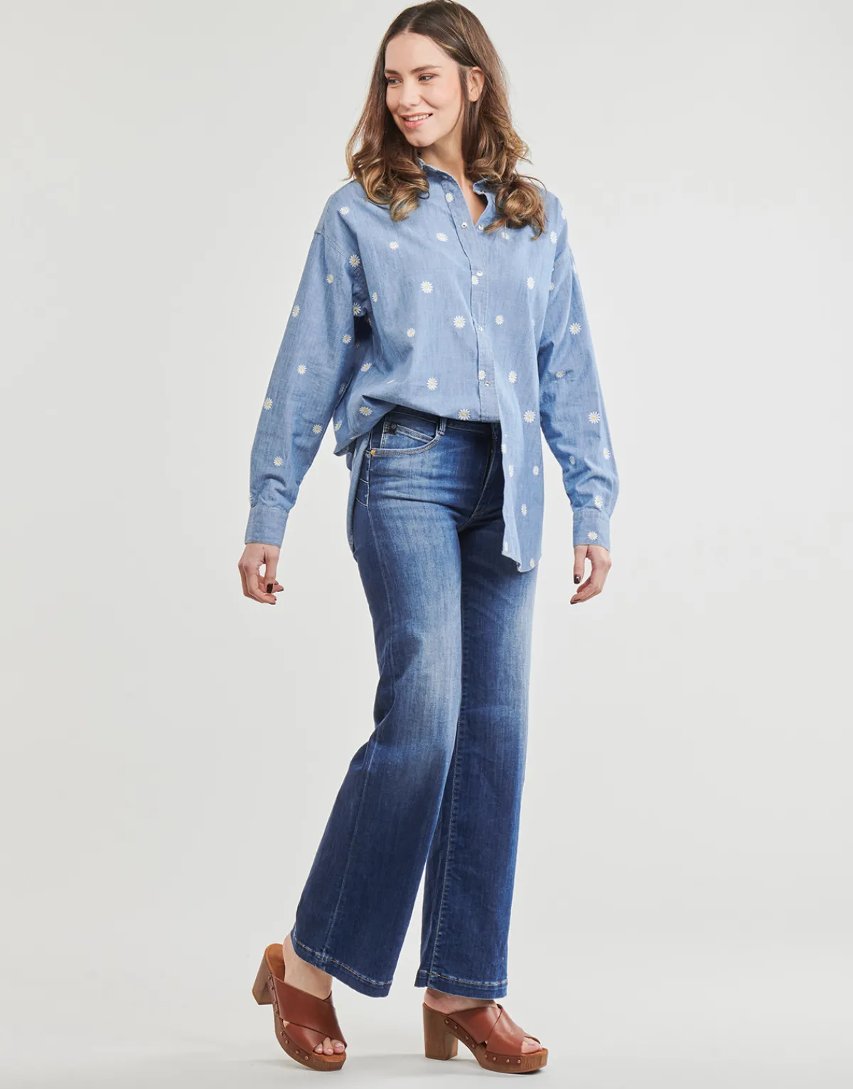 Jeans^Le Temps des Cerises - BARCY Bleu