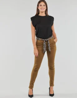 Pantalons^Le Temps des Cerises - DYLI Marron