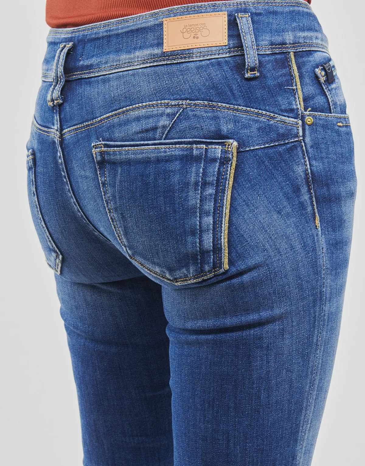 Jeans^Le Temps des Cerises - PULP PHACOS Bleu