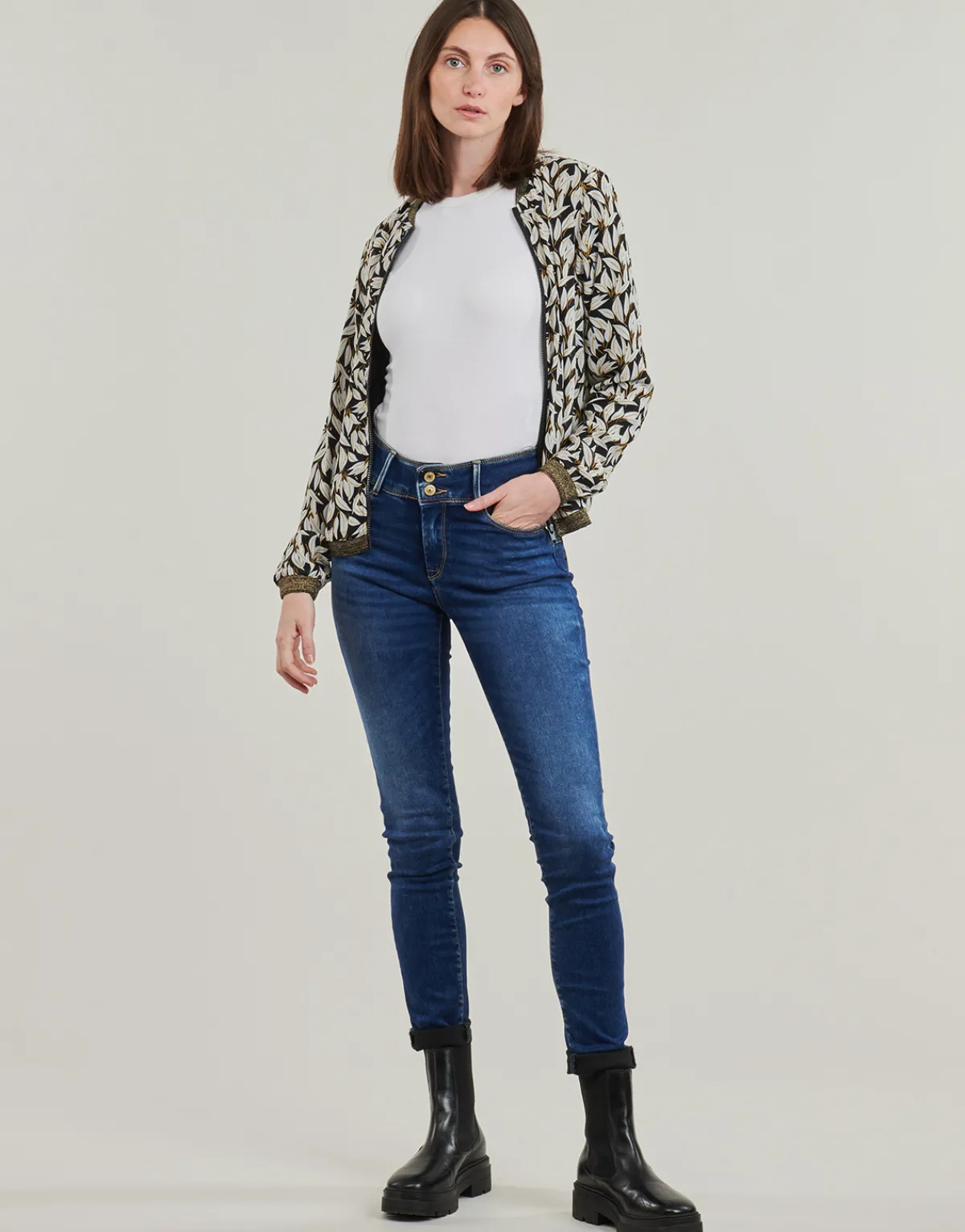 Jeans^Le Temps des Cerises - ULTRPULC Bleu