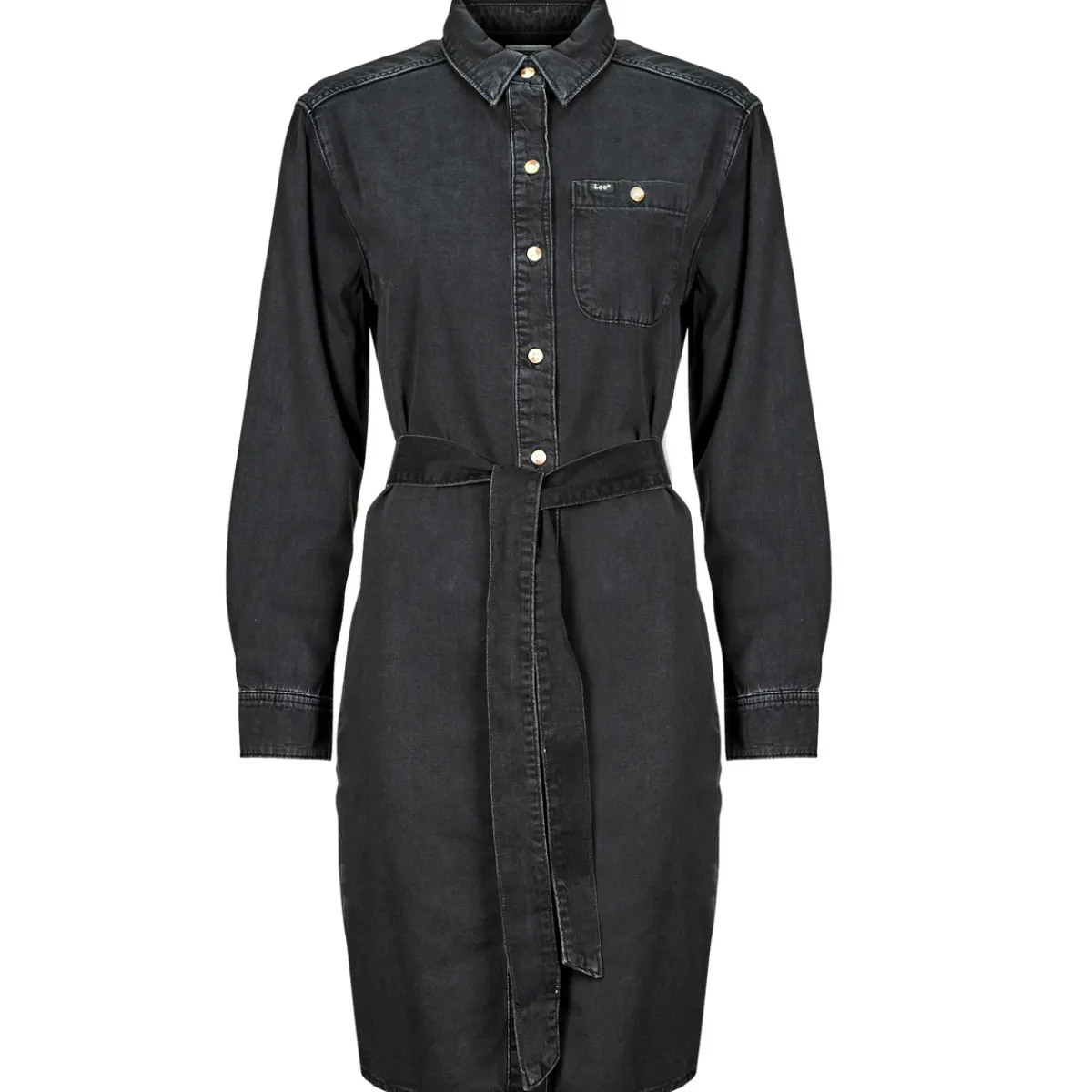 Robes^Lee - ALL PURPOSE SHIRT DRESS Noir