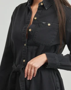 Robes^Lee - ALL PURPOSE SHIRT DRESS Noir