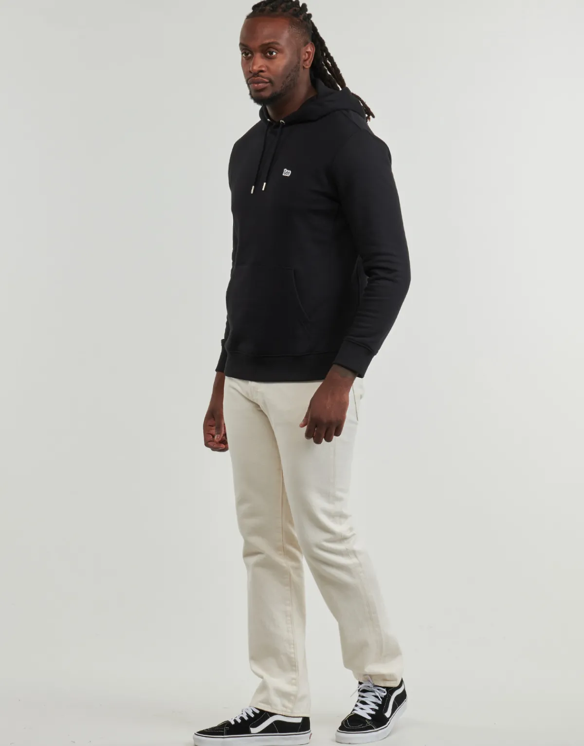 Sweats & Polaires^Lee - PLAIN HOODIE Noir
